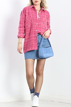 Oduncu Gömlek Fuşyasiyah - 20121.701.