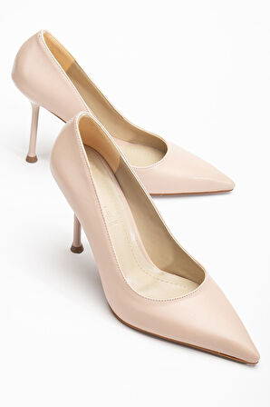 Dorethy Kadın Topuklu Ayakkabı Nude Cilt Stiletto