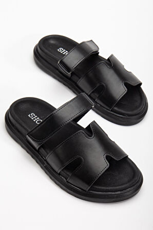 Azure Kadın Yumuşak Tabanlı Günlük Siyah Terlik