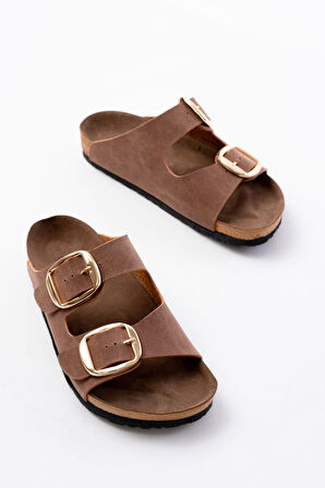 Taba Günlük Birkenstock Kadın Terlik