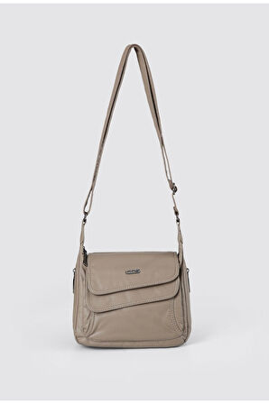 Jelli Vizon Cilt Omuz Çantası