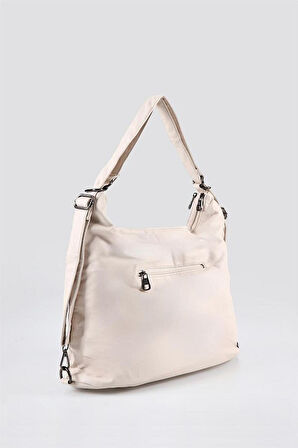 Mower Bej Cilt Omuz Çantası