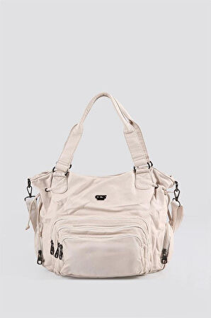 Katti Bej Cilt Omuz Çantası