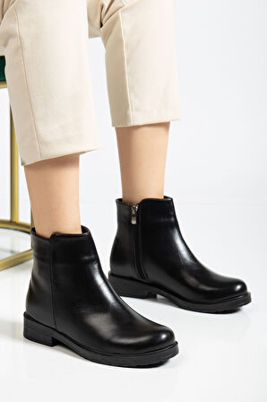 165-204 Siyah Yanki Günlük Kadın Bot