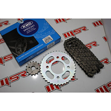 Dişli Seti Cg 125 15T 38T 428Hx116L Bakla Kmc (538943635)