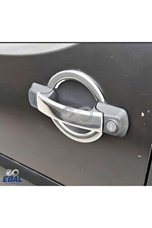 Fiat Doblo Krom Kapı Kolu 3 Kapı 2000-2010 Arası Paslanmaz Çelik