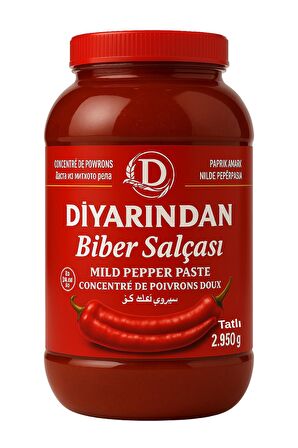 Diyarından Tatlı Biber Salçası 2.950 Gr
