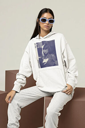 Midnights TS10 Baskılı Unisex Oversize Taylor Swift Hoodie