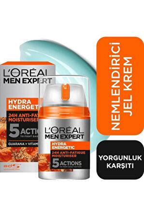 Hydra Energetic Yorgunluk Karşıtı Nemlendirici Jel Yüz Kremi 50ml