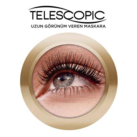 Loreal Paris Telescopic Uzun Görünüm Veren Siyah Maskara 8ml