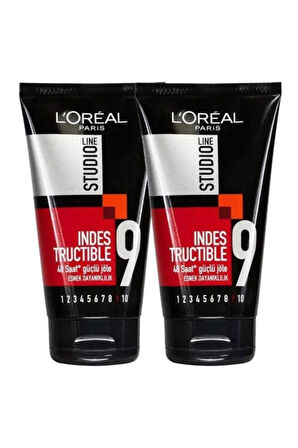 L'Oreal Paris Keyonlıne - L'oreal Paris 48 Saat Güçlü Jöle Studio Line Indestructible 150 Ml X 2