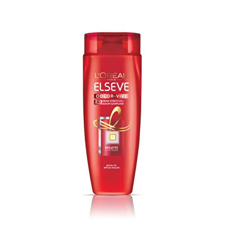L'Oréal Paris Elseve Colorvive Renk Koruyucu Bakım Şampuanı 2'si 1 Arada 360 ml