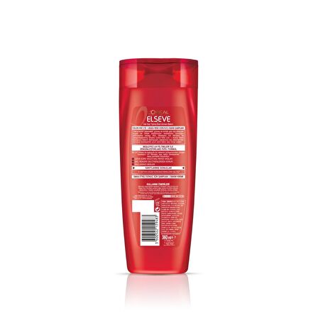L'Oréal Paris Elseve Colorvive Renk Koruyucu Bakım Şampuanı 2'si 1 Arada 360 ml