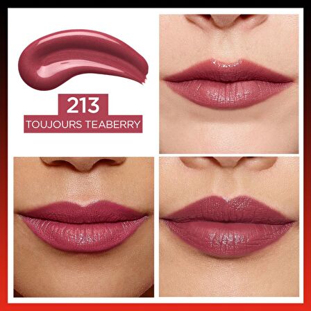 L'Oréal Paris Infaillible 2-Step 24 Saat Kalıcı Likit Ruj & Balm - 213 Toujours Teaberry