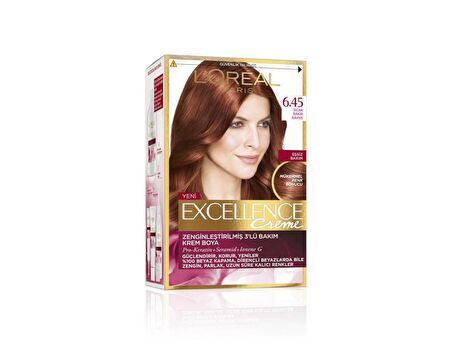 L'Oréal Paris Excellence Creme Saç Boyası 6-45 Bakır Kahve