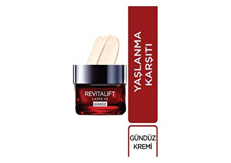 L'Oreal Paris L'oréal Paris Revitalift Lazer X3 Yoğun Yaşlanma Karşıtı Gündüz Bakım Kremi Gece Bakım Kremi 50 ml