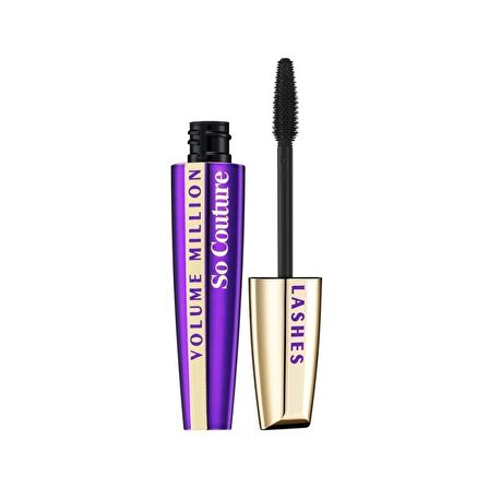 Loreal Paris Volume Million Lashes So Couture Silikon Fırça Siyah Rimel