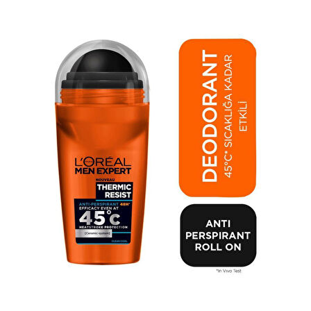 Loreal Paris Men Roll on Expert Thermic Resist Clean 50 ml