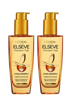 Elseve Mucizevi Canlandırıcı Bakım Yağı 100 ml X2