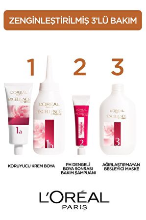 L'Oréal Paris Excellence Intense Saç Boyası 7-43 Tarçın Bakır