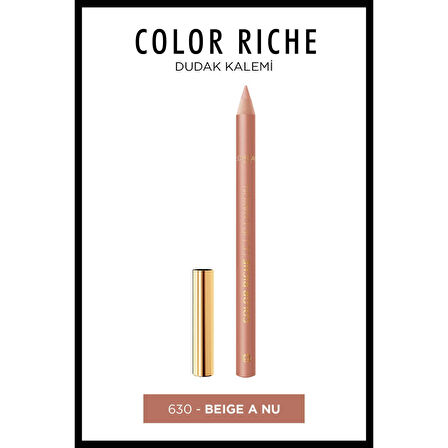 L'Oréal Paris Color Riche Dudak Kalemi - 630 Beige A Nu