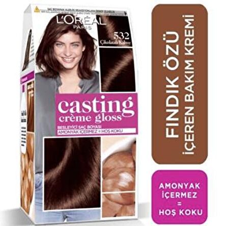 LOREAL CASTİNG BOYA 532 ÇİKOLATALI KAHVE