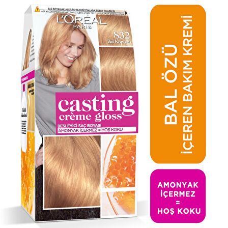 L'Oréal Paris Casting Crème Gloss Saç Boyası - 832 Bal Köpüğü