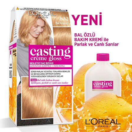 L'Oréal Paris Casting Crème Gloss Saç Boyası - 832 Bal Köpüğü
