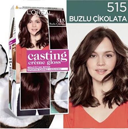 L'Oréal Paris Casting Crème Gloss Saç Boyası 515 Buzlu Çikolata