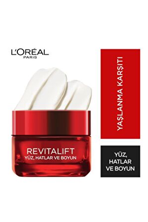 L'Oréal Paris Revitalift Yüz Hatlar ve Boyun Yenileyici Krem