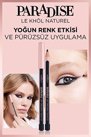 L'Oréal Paris Paradise Le Khol Siyah Göz Kalemi 101 Midnight Black