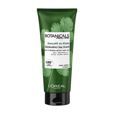 L'Oréal Botanicals Fresh Care Zencefil ve Kişniş Güçlendirici Saç Kremi 200 ml