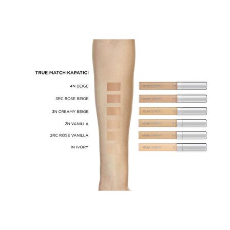 Kapatıcı - True Match Concealer 2N Vanilla 3600523500192