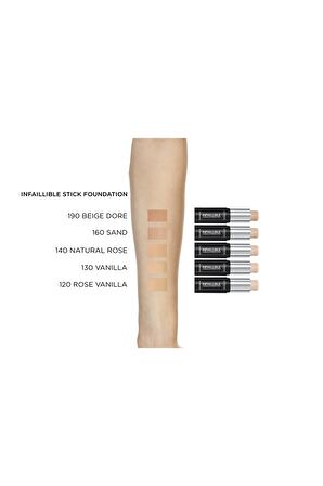 Stick Fondöten - Infaillible Shaping Stick Fondöten 190 Beige Dore 3600523531523