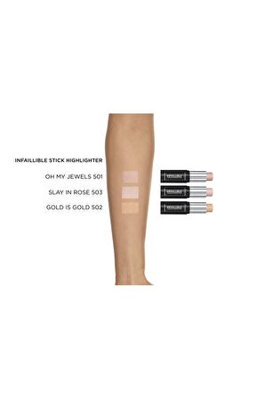 Stick Aydınlatıcı - Infaillible Shaping Stick 502 Gold is Cold 3600523533497