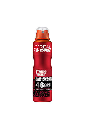 L'Oreal Paris Men Expert Strese Dirençli Deodorant Sprey 48 saatlik etki