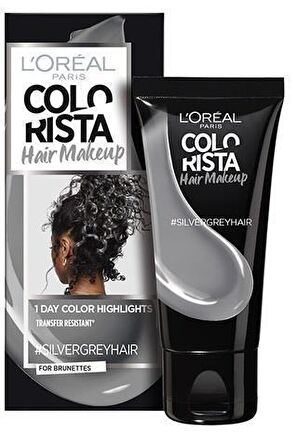 Loreal Colorısta Haır Makeup 1 Gün Kalıcı Tüp Boya Silver Gri 30 Ml