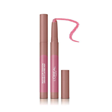 L'Oréal Paris Infaillible Matte Lip Crayon Kalem Mat Ruj - 102 Caramel Blondie