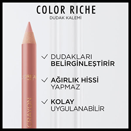 L'Oréal Paris Color Riche Dudak Kalemi - 601 Worth It