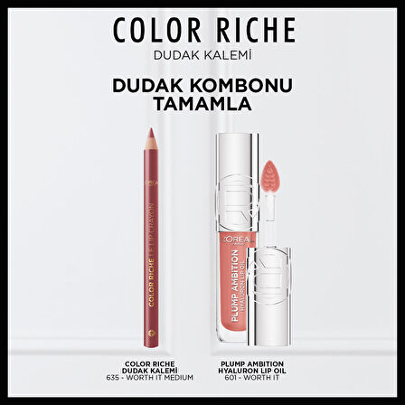 L'Oréal Paris Color Riche Dudak Kalemi - 635 Worth It Medium