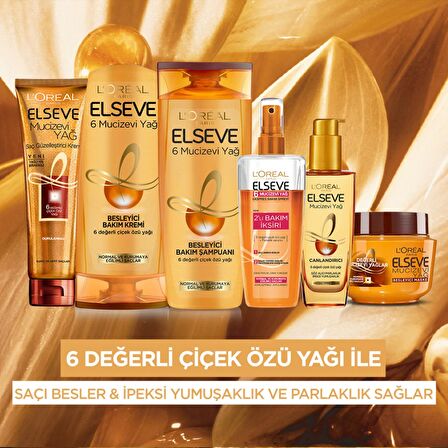 L'Oréal Paris Elseve 6 Mucizevi Yağ Besleyici Bakım Şampuanı 450 ml