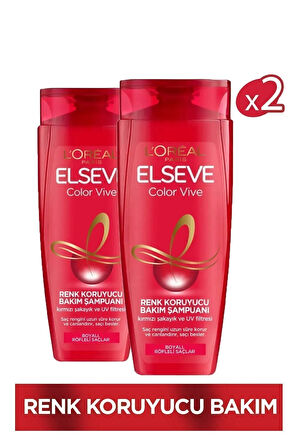 L'oréal Paris Colorvive Renk Koruyucu Bakım Şampuanı 450 Ml 2 Adet