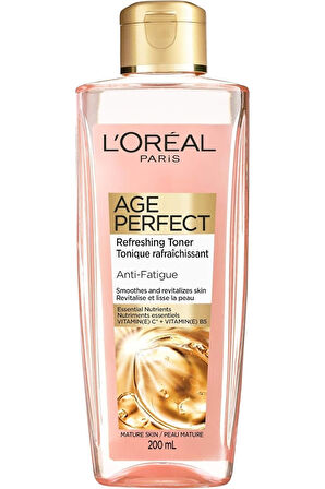 L'Oreal Paris Age Perfect Pürüzsüzleştirici ve Yorgunluk Karşıtı C Vitamini Canlandırıcı Tonik 200ml