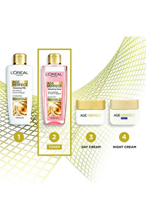 L'Oreal Paris Age Perfect Pürüzsüzleştirici ve Yorgunluk Karşıtı C Vitamini Canlandırıcı Tonik 200ml