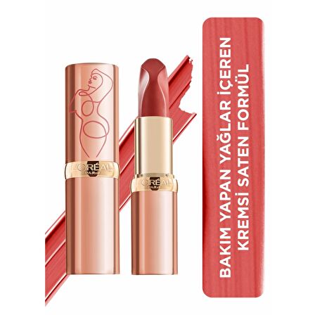L'Oréal Paris Color Riche Les Nus Ruj 176 Nu Irrevent