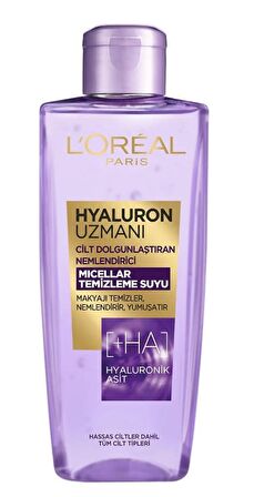 Loreal Paris Hyaluron Uzmanı Tüm Ciltler için Nemlendirici Hyaluronik Asit Yüz Temizleme Jeli 200 ml 