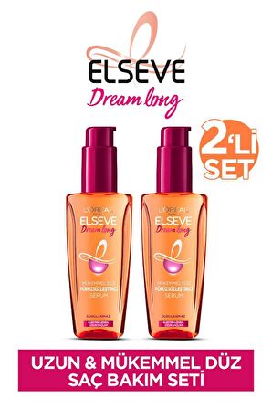 Elseve Dream Long Mükemmel Düz Pürüzsüzleştirici Serum 2'li