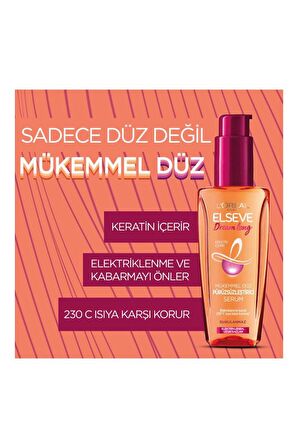 Elseve Dream Long Mükemmel Düz Pürüzsüzleştirici Serum 2'li