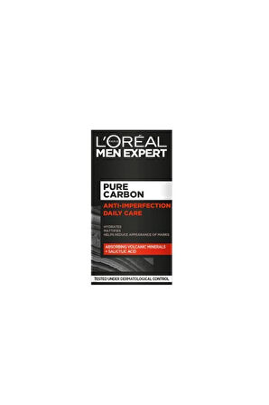 L'Oreal Paris Men Expert Pure Carbon Cilt Problemleri Karşıtı Günlük Nemlendirici Krem 50ml