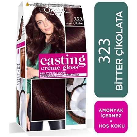 L'Oréal Paris Casting Crème Gloss Saç Boyası - 323 Bitter Çikolata